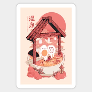 Ramen Springs Sticker